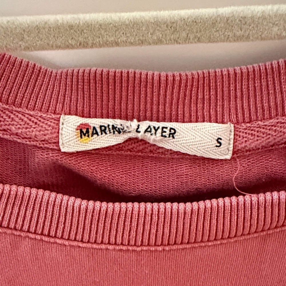 Marine Layer Coral Sweatshirt - Picture 2 of 7